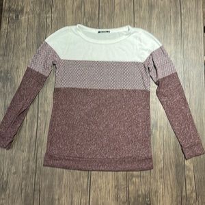 Pink Clover XS Red Block Long sleeve Shirt